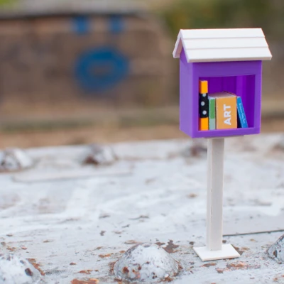 Thư viện Tự do Thu nhỏ (Little Little Free Library)