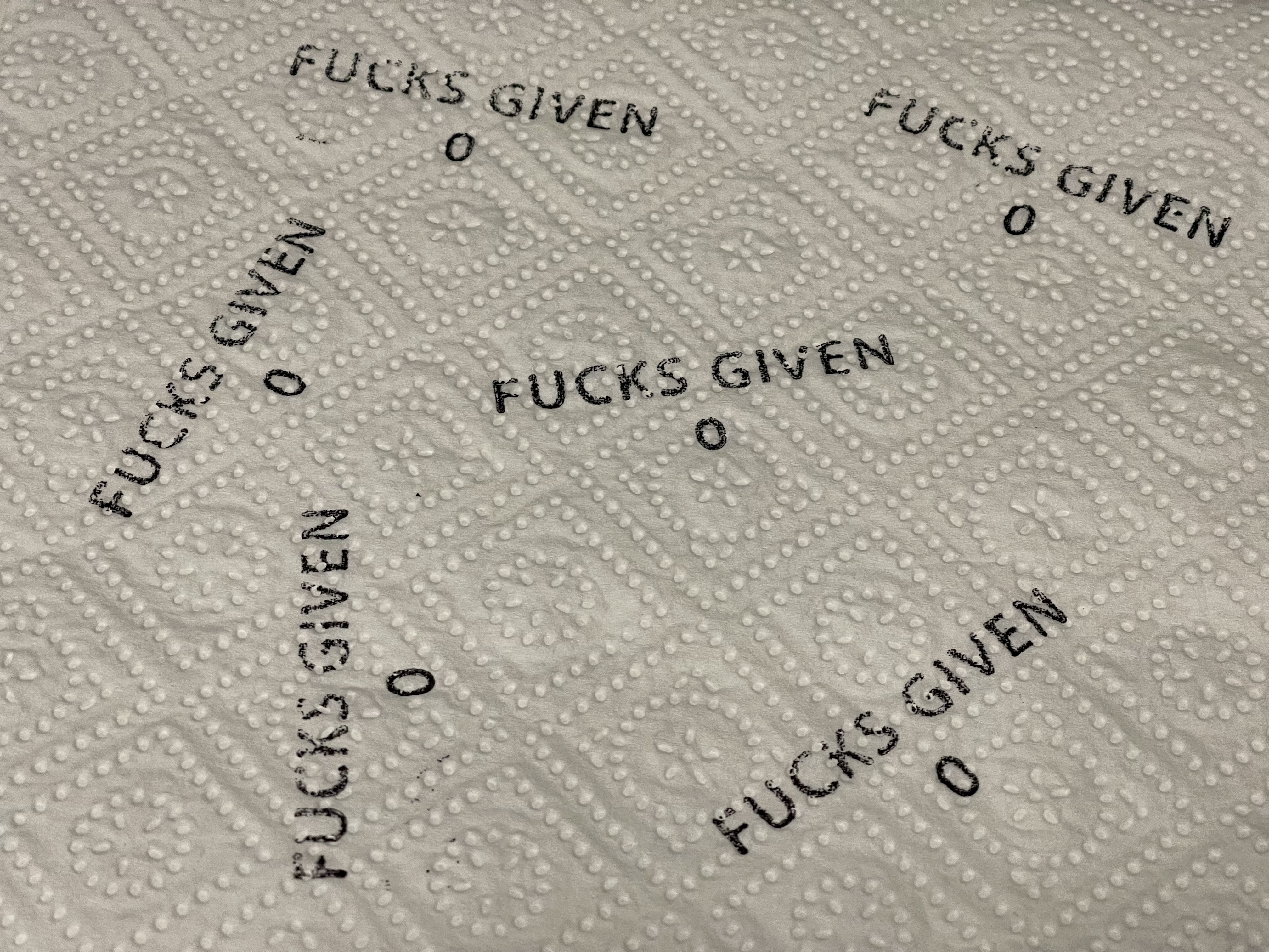 Con Dấu "Zero F*cks Given" (Không Quan Tâm) 24mm x 69mm