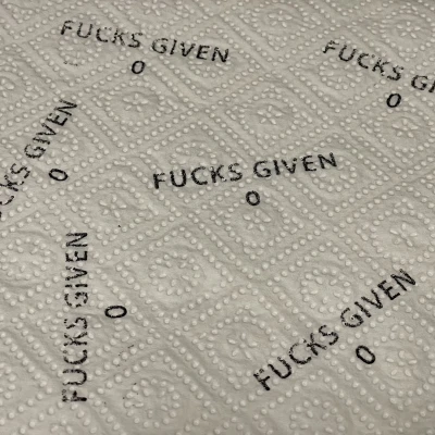 Con Dấu "Zero F*cks Given" (Không Quan Tâm) 24mm x 69mm