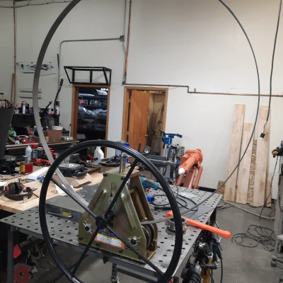 Trục Cán Thanh Dẹp Cho Máy HF Tube Roller