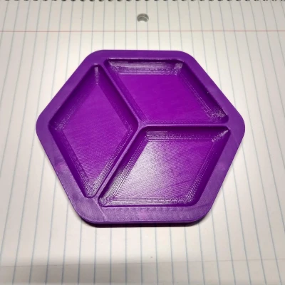 HexTrays - Khay đựng bộ phận hình lục giác xếp chồng