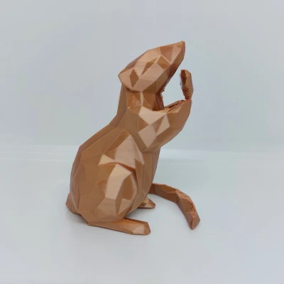 Valentino The Rat - Low Poly/Supportless/Infillless - In 3D Dễ Dàng!