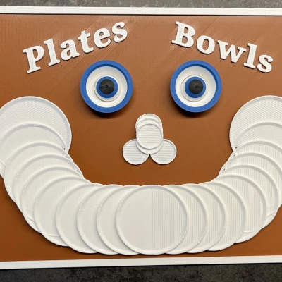 Biển Thông Tin Văn Phòng >Đĩa & Tô<