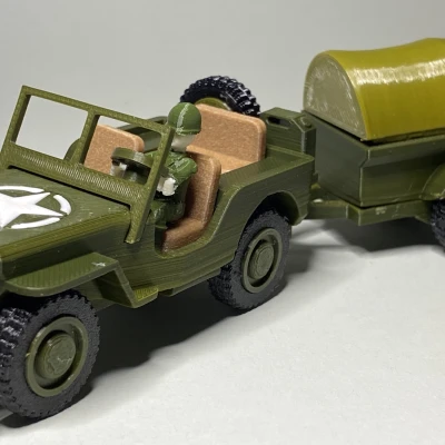 Người lái cho Jeep và Mui che cho Rơ-moóc