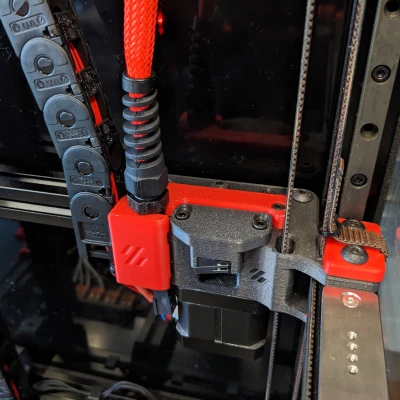 Voron 2.4 Giá đỡ umbilical A Drive PG7 có khe cắt dây cáp