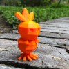 Torchic Phong Cách Low Poly - Thumbnail 1