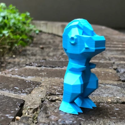 Bagon Phong Cách Low Poly