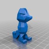 Mô hình Low Poly Treecko - Thumbnail 5