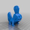 Mudkip Phong Cách Low Poly - Thumbnail 5