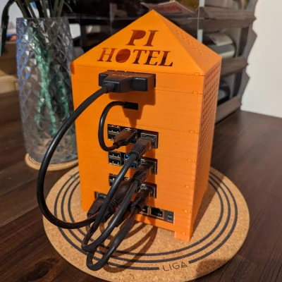 PiHotel - Vỏ Case Tháp Raspberry Pi Module