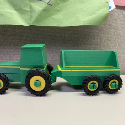 Hộp đựng danh thiếp hình Máy kéo