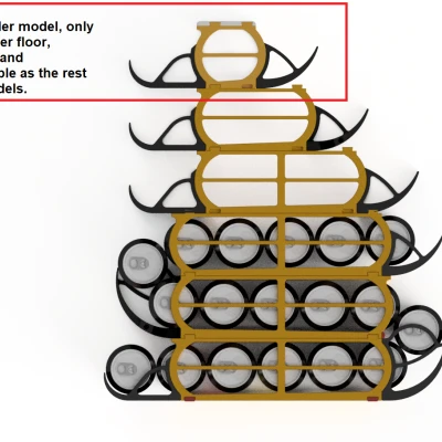 Chai Đựng Nước Xếp Chồng, Module, Nối Dài - Tải Nhiều Nhất