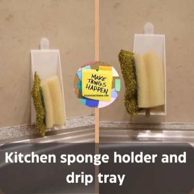 GIÁ ĐỂ MIẾNG RỬA CHÉN (BỌT BIỂN) CÓ TÍNH NĂNG NHỎ GIỌT