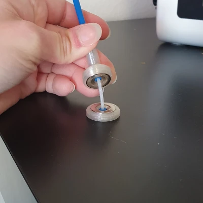 Đầu nối luồn sợi nhựa và ống PTFE từ tính cho tủ Ikea Lack