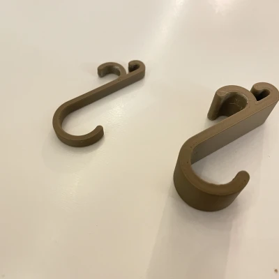 Móc Chữ S Kẹp Cho Kệ Lưới