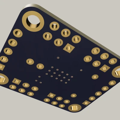 Mô Hình 12 Kênh 16-bit PWM LED Driver SPI TLC59711 Adafruit