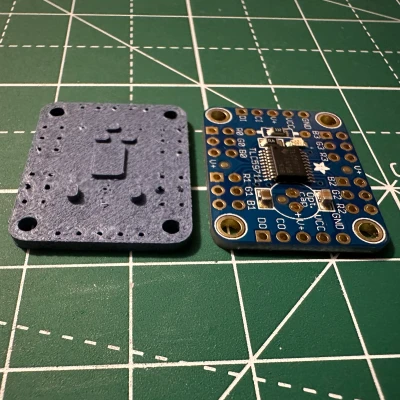 Mô Hình 12 Kênh 16-bit PWM LED Driver SPI TLC59711 Adafruit