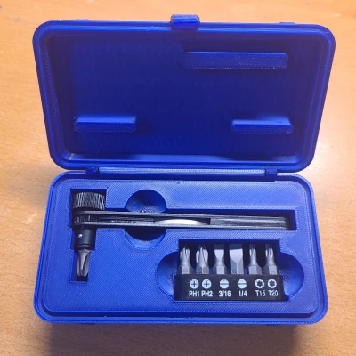 Hộp Đựng Tua Vít Góc Phải Pittsburgh 8 Món