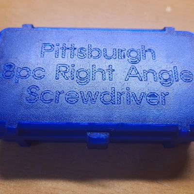 Hộp Đựng Tua Vít Góc Phải Pittsburgh 8 Món