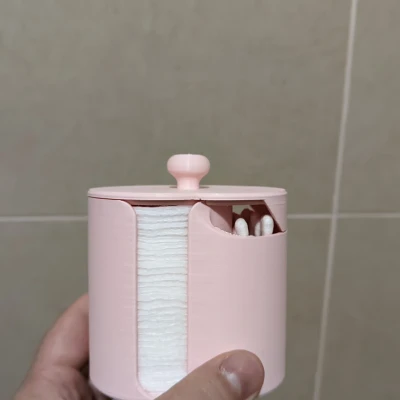 Nắp Kéo Dài Cho Hộp Bông Tẩy Trang Tamponator