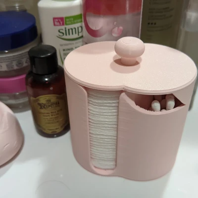 Nắp Kéo Dài Cho Hộp Bông Tẩy Trang Tamponator