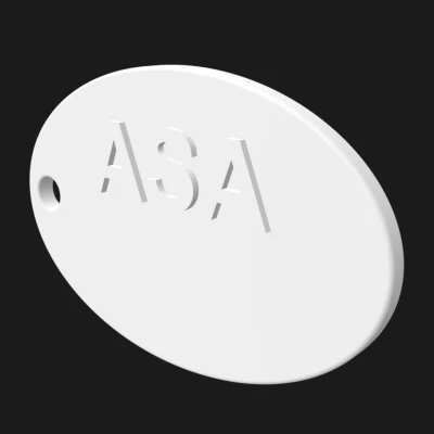 Móc Khóa Mẫu Sợi Nhựa