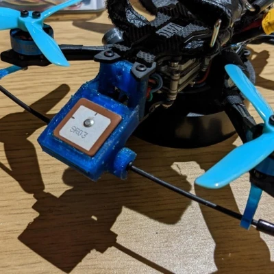 Diatone ROMA L3 và L4 - Đế gắn GPS, VTX và anten RX