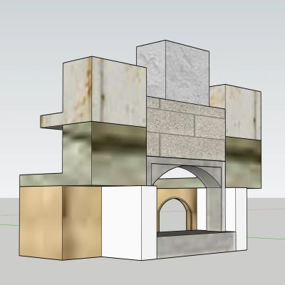 NHÀ CỬA CHO MÔ HÌNH GIÁNG SINH GT 27