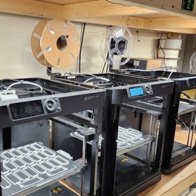 Giá Đỡ Cuộn Sợi Nhựa Carbon Cho Bambu P1P