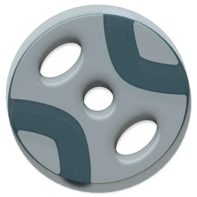 Đĩa Lưới Không Nút Không Bình Thường