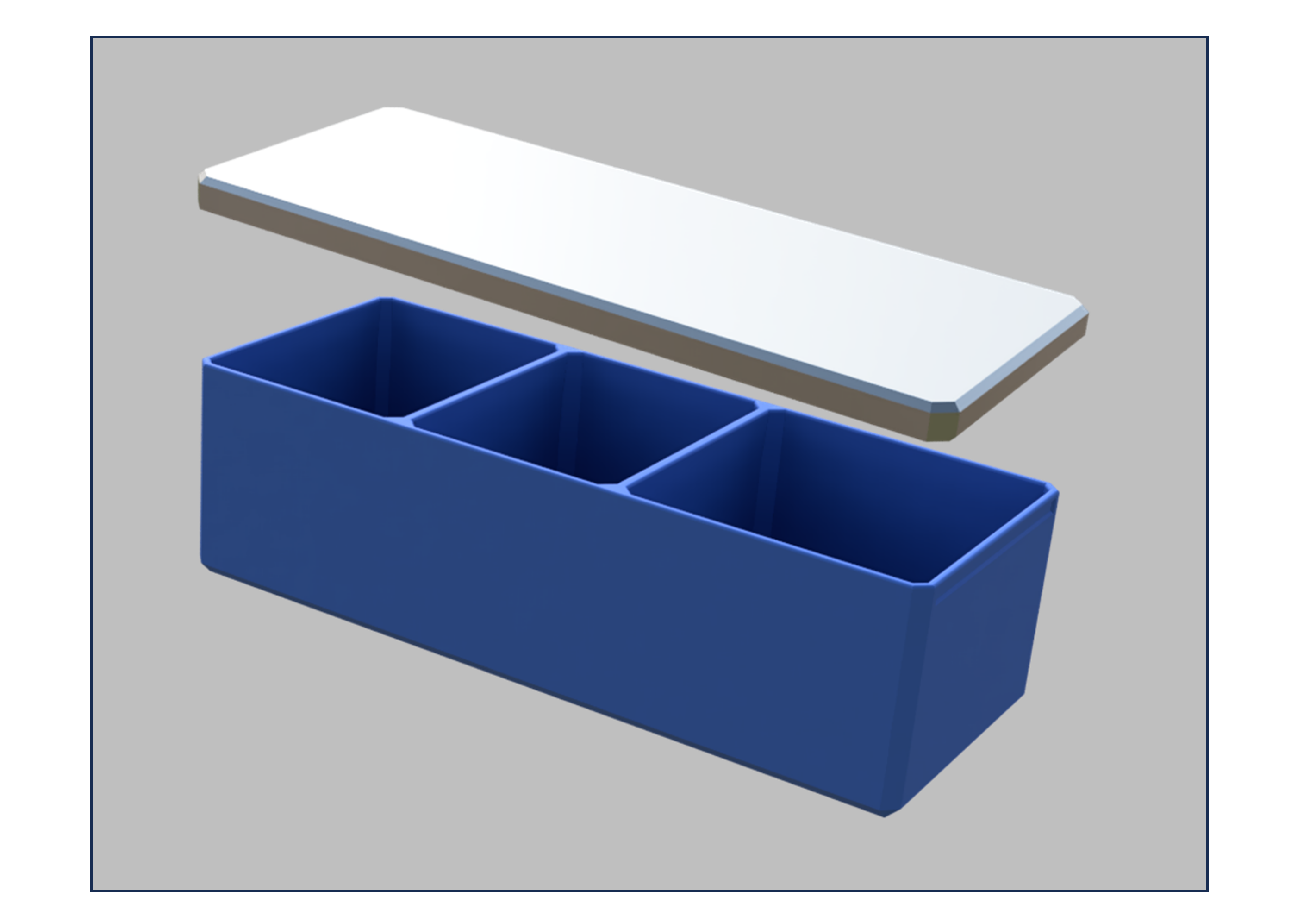 Hộp Đựng Quân Cờ Cờ Bàn "RISK" Có Nắp