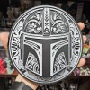 Mũ bảo hiểm Mandalorian "Fleur de Lorian" (Lấy cảm hứng từ Star Wars) - Thumbnail 1