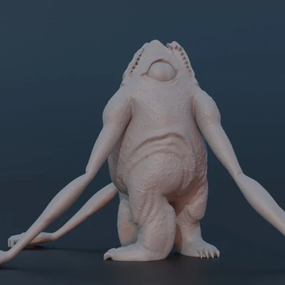 Mô Hình 3D Thing Ico 2nd Ed AD&D Xorn