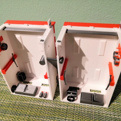 Garaz Đua Turbo Racing Tỷ Lệ 1/76