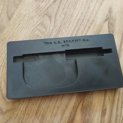 Hộp đựng tùy chỉnh cho thước đo Micrometer L. S. Starett cũ