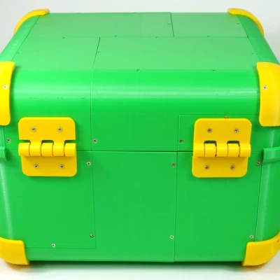 Hộp Đựng Đồ Cỡ Lớn, In Toàn Bộ