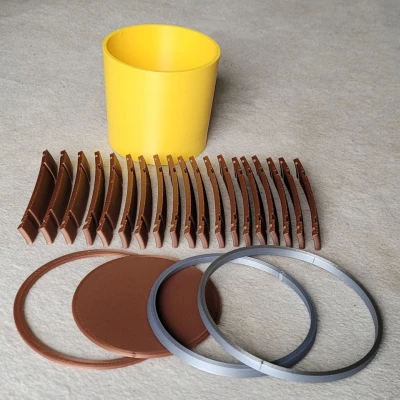 Chậu Cây Hình Thùng Rượu Vang