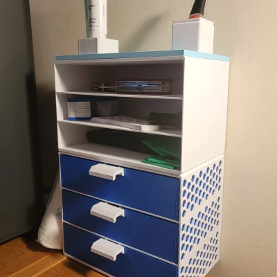 Hệ Thống Ngăn Kéo Modun Gridfinity 6U