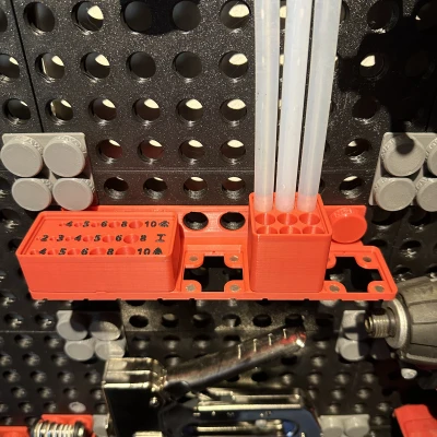 Kệ Lưu Trữ Gridfinity 5x1 & 5x2 Tương Thích Threadboard Thật
