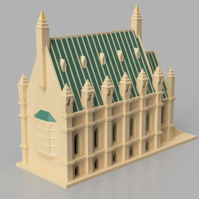 Mô hình Lâu đài Harry Potter