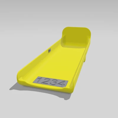 Khay Thư - Rộng 6", Dài 18"