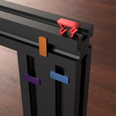 Kẹp Giữ Cáp Cho Thanh Nhôm