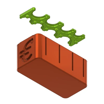 Hộp Đựng Tiền Xu Euro