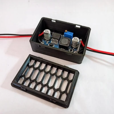 Vỏ Case LM2596 DC-DC Gắn Nhôm Định Hình