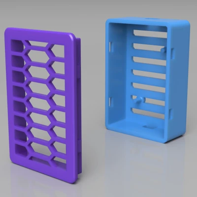 Vỏ Case LM2596 DC-DC Gắn Nhôm Định Hình