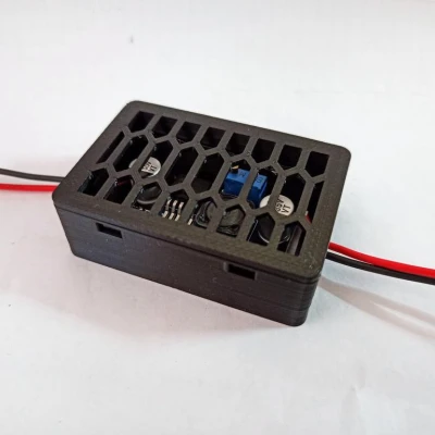 Vỏ Case LM2596 DC-DC Gắn Nhôm Định Hình