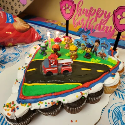 Biển Bánh Kem Paw Patrol