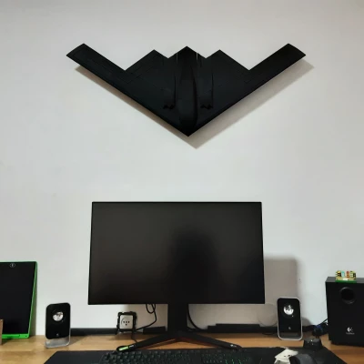 Mô Hình B2 Bomber Treo Tường