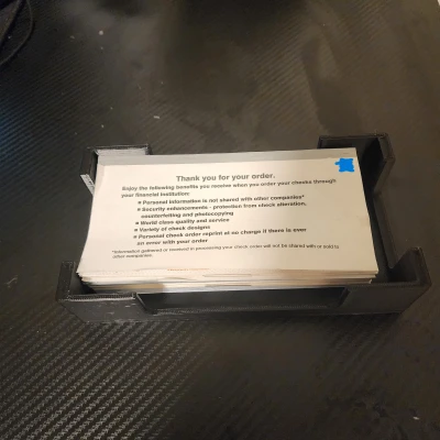 Hộp Đựng Séc Đơn Giản