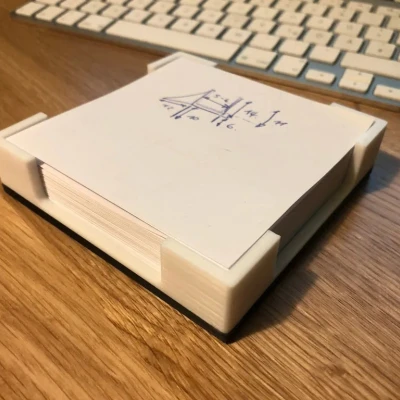 Hộp Đựng Giấy Ghi Chú / Hộp Zettel - Tái Chế Giấy Ghi Chú Cũ Hiệu Quả